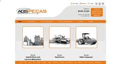 Desktop Screenshot of agspecas.com.br